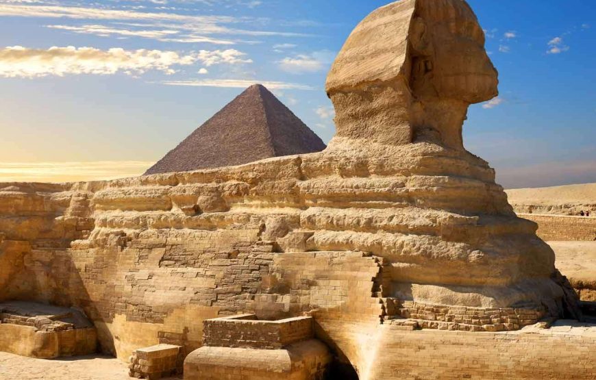 Private Day Tour Giza Pyramids, Sphinx, Memphis, and Saqqara