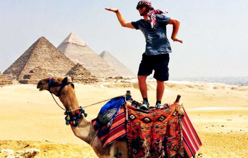 Giza pyramids sphinx ATV bike Lunch camel shopping & dinner show