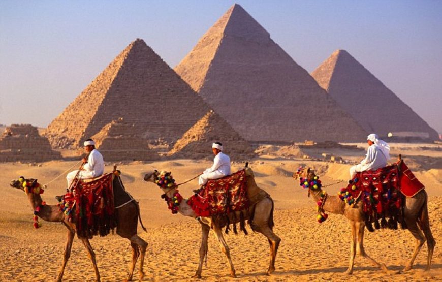 Giza pyramids sphinx ATV bike Lunch camel shopping & dinner show