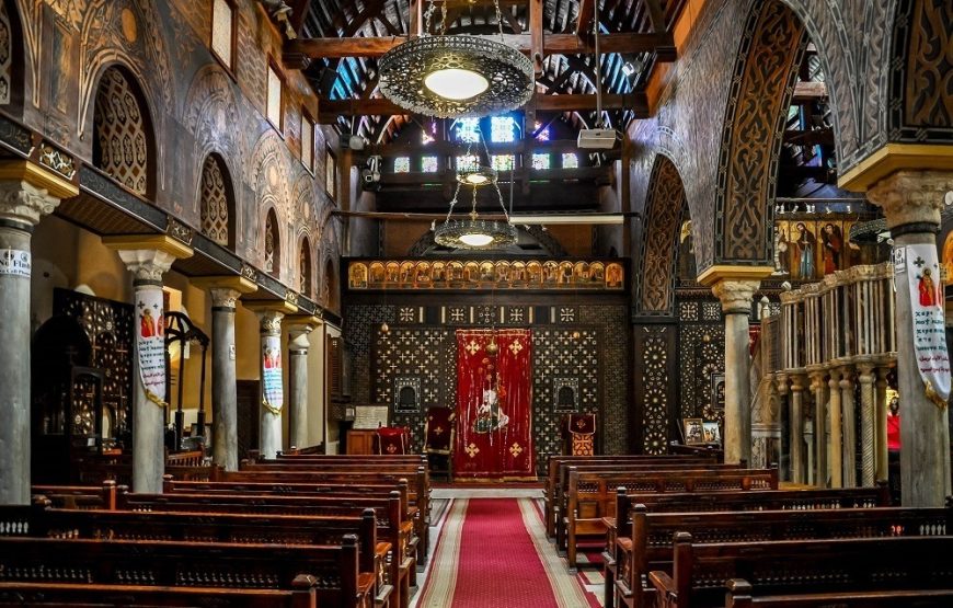 Coptic Cairo Tour: Cave Church of Saint Simon and Old Cairo churches