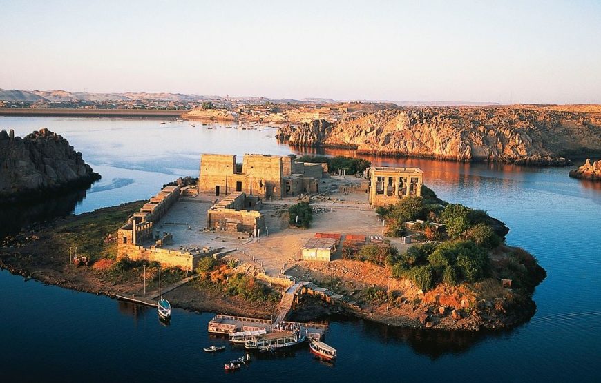 Aswan: Guided Tour to High Dam, The Obelisk & Philae Temple by Motorboat