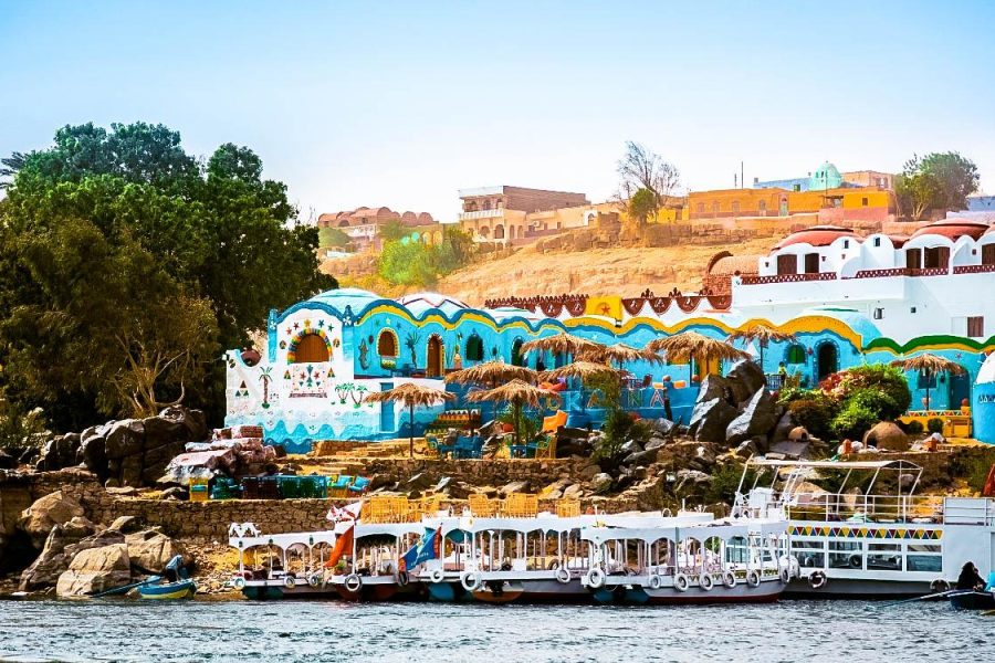 Nubian Village by Motorboat In Aswan